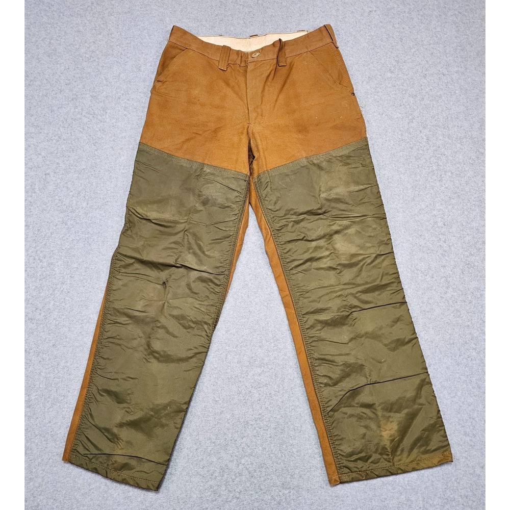 Vintage 30x29 SafTbak Upland Double Knee Brush Guard Hunting Outdoors Pants USA
